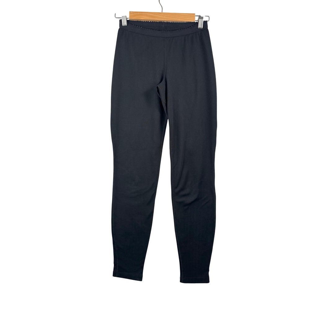 Patagonia Capilene Baselayer Leggings sz S Black Midweight Thermal